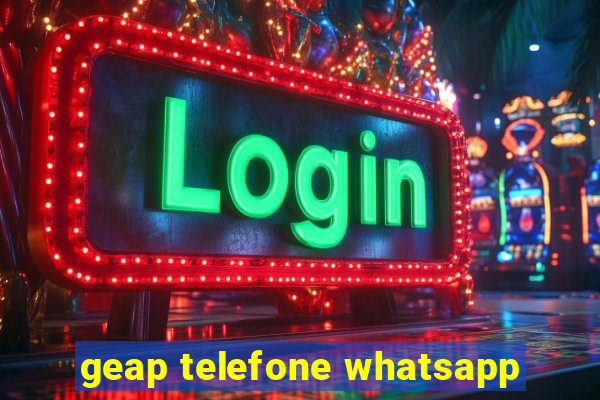 geap telefone whatsapp